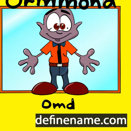 cartoon of the name Ormond