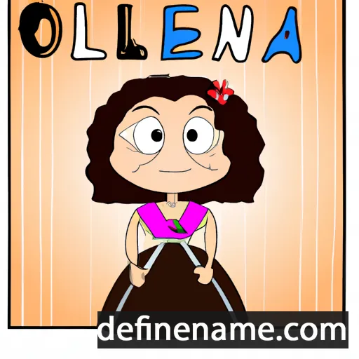 Ornella cartoon