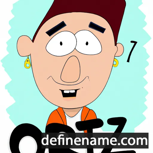 cartoon of the name Ortzi