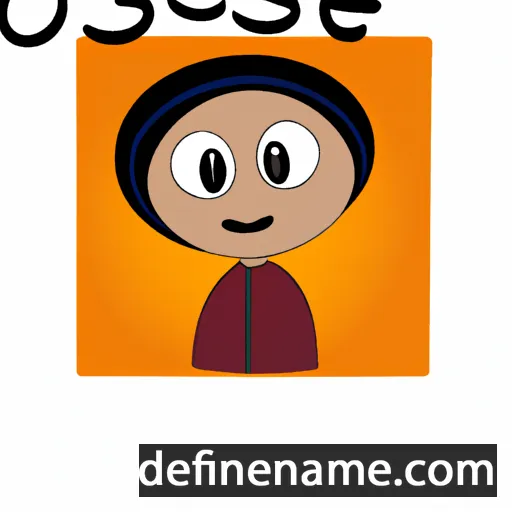 cartoon of the name Osane