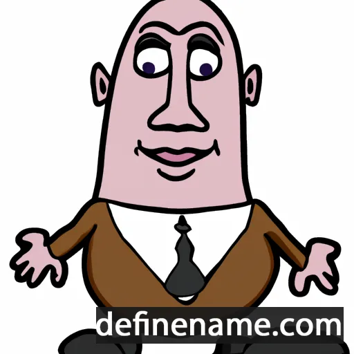 cartoon of the name Osbourne