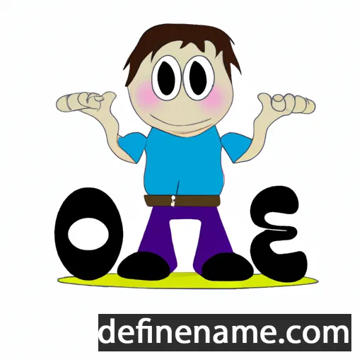 cartoon of the name Osee