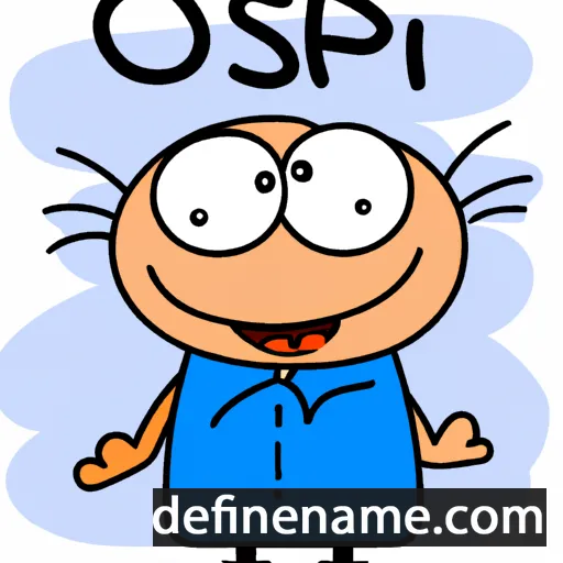 cartoon of the name Osip