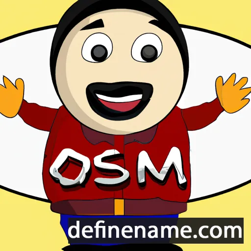 cartoon of the name Osman