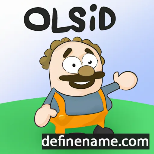 cartoon of the name Osvald