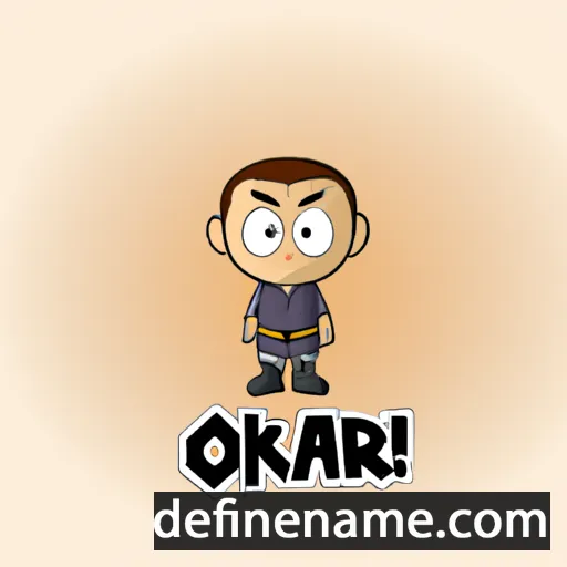 cartoon of the name Otakar