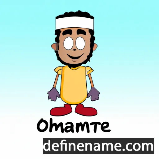 cartoon of the name Othmane