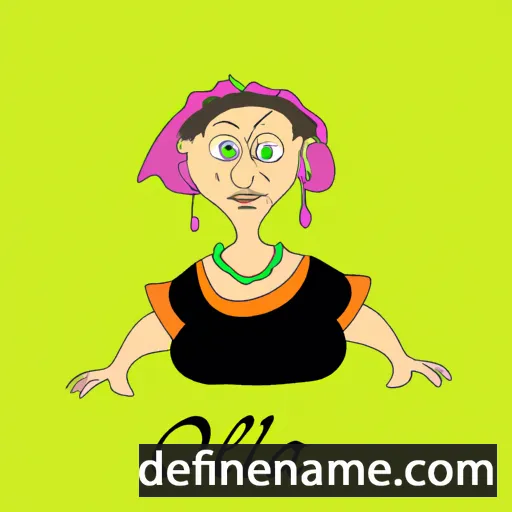 cartoon of the name Otilia