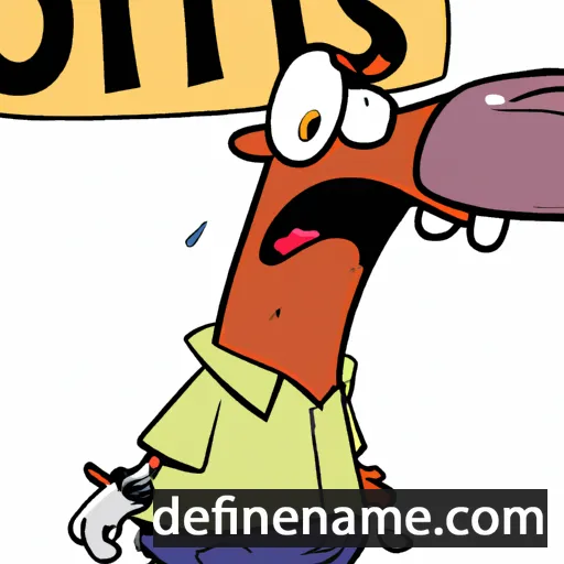 cartoon of the name Otis