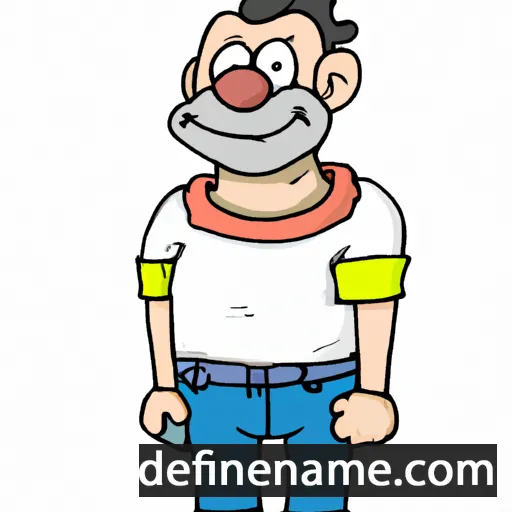 cartoon of the name Otmar