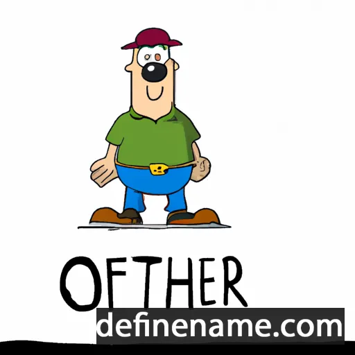 cartoon of the name Ottmar