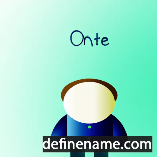 cartoon of the name Ottone