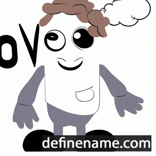 cartoon of the name Ove