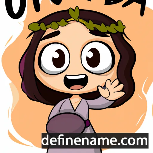 cartoon of the name Ovidia