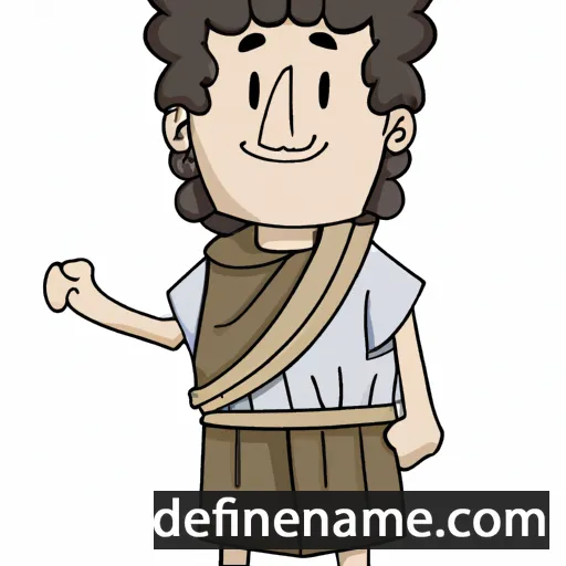 cartoon of the name Ovidius