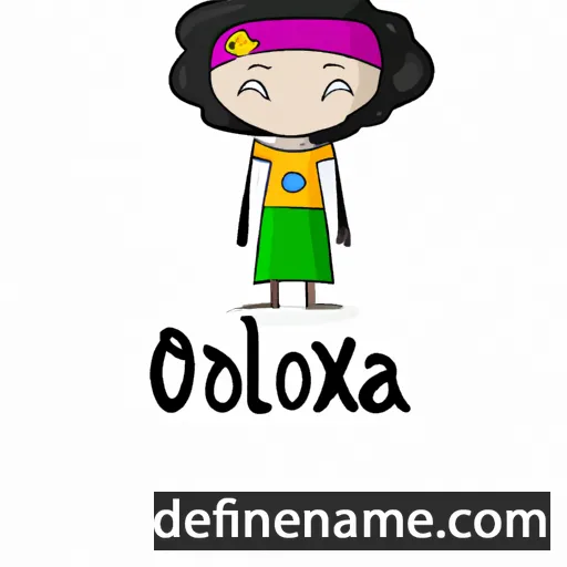 cartoon of the name Oxalá