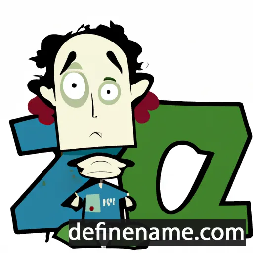 cartoon of the name Oz