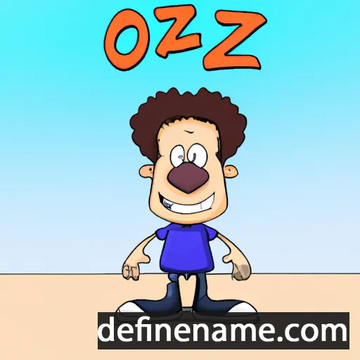 cartoon of the name Ozzie