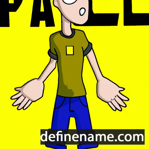 cartoon of the name Pal