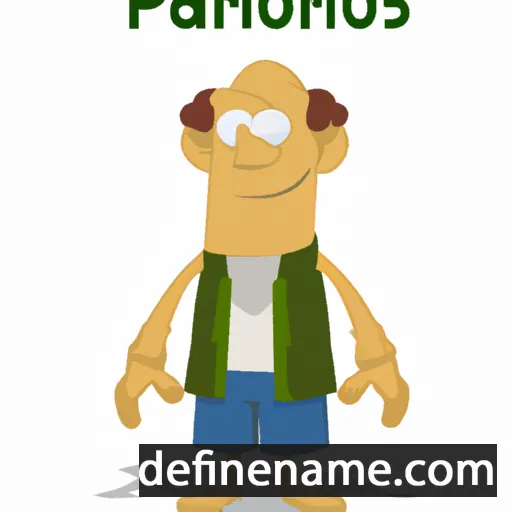 Pamphilos cartoon