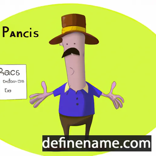 cartoon of the name Pancras