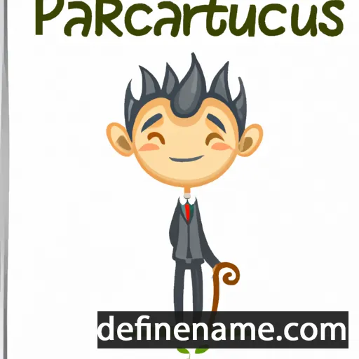 cartoon of the name Pancratius