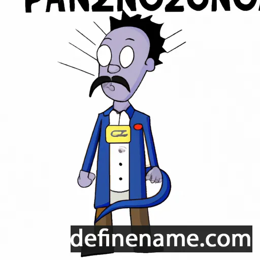 cartoon of the name Pancrazio