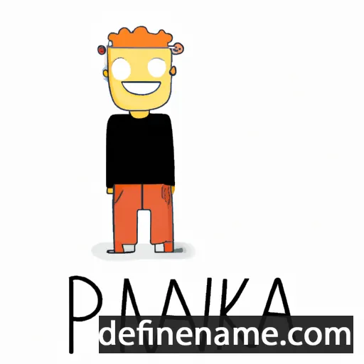 cartoon of the name Panka