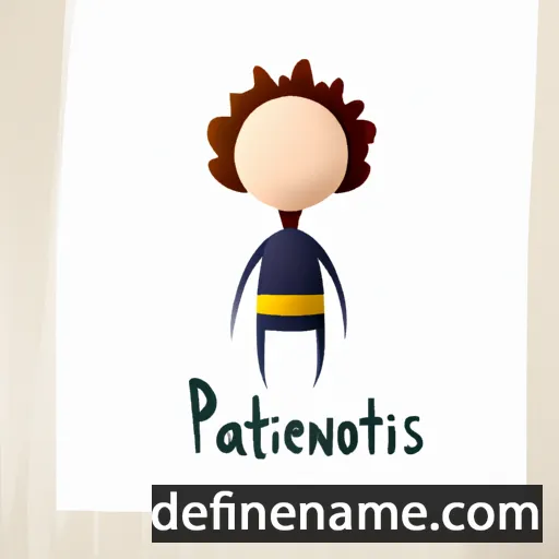 cartoon of the name Pankratios