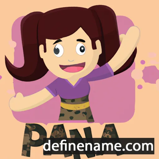 cartoon of the name Panna