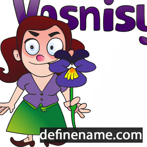 cartoon of the name Pansy