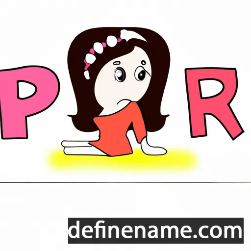 cartoon of the name Pari