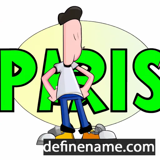 Paris cartoon