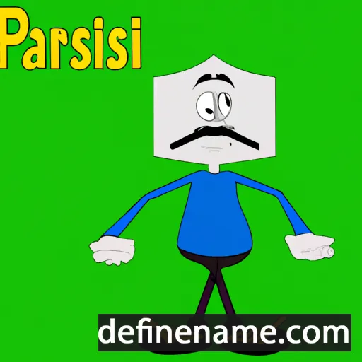 cartoon of the name Parsifal