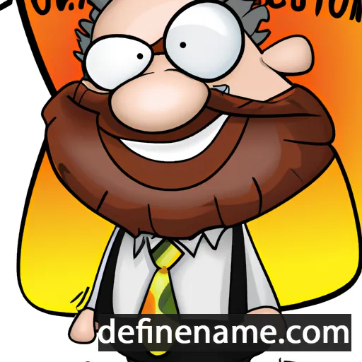 cartoon of the name Pastor