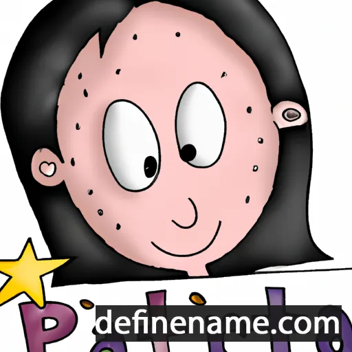 cartoon of the name Patricia