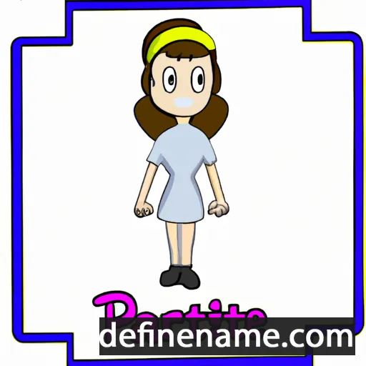 cartoon of the name Patricie