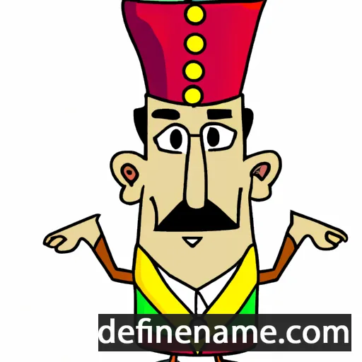 cartoon of the name Patrocinio