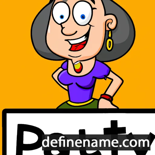 cartoon of the name Patty