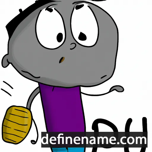 cartoon of the name Pau