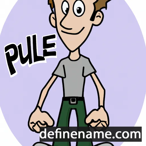 cartoon of the name Paulie