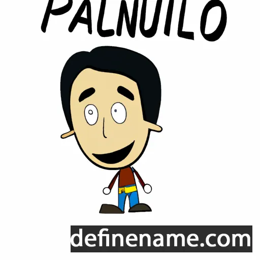 Paulinho cartoon