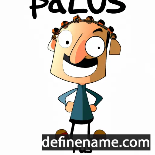 cartoon of the name Paulinus