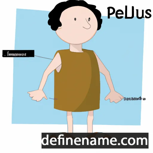 Peleus cartoon