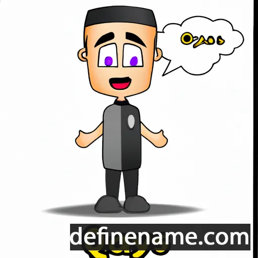 cartoon of the name Qays