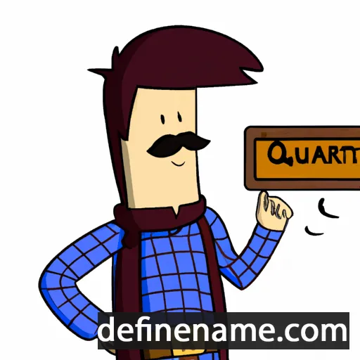 cartoon of the name Queralt