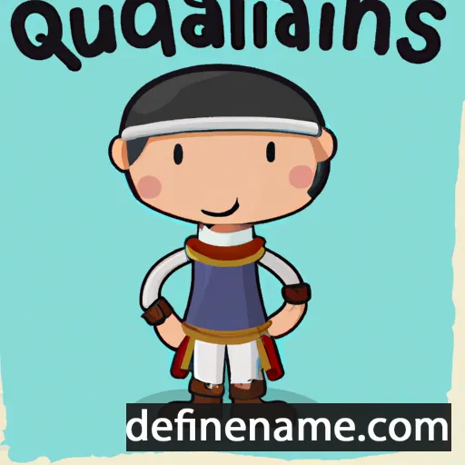 cartoon of the name Quinctilianus