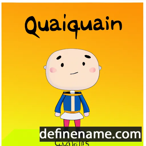 cartoon of the name Quintilian