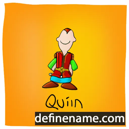 cartoon of the name Quirin