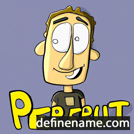 Pétur cartoon